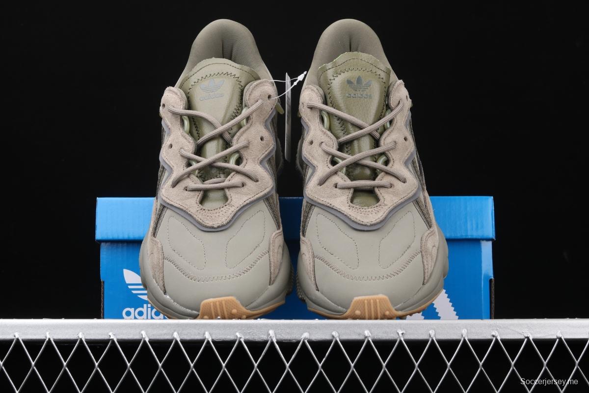 Adidas Originals Ozweego EE6461 Das 2019 new clover 3M reflective vintage daddy shoes