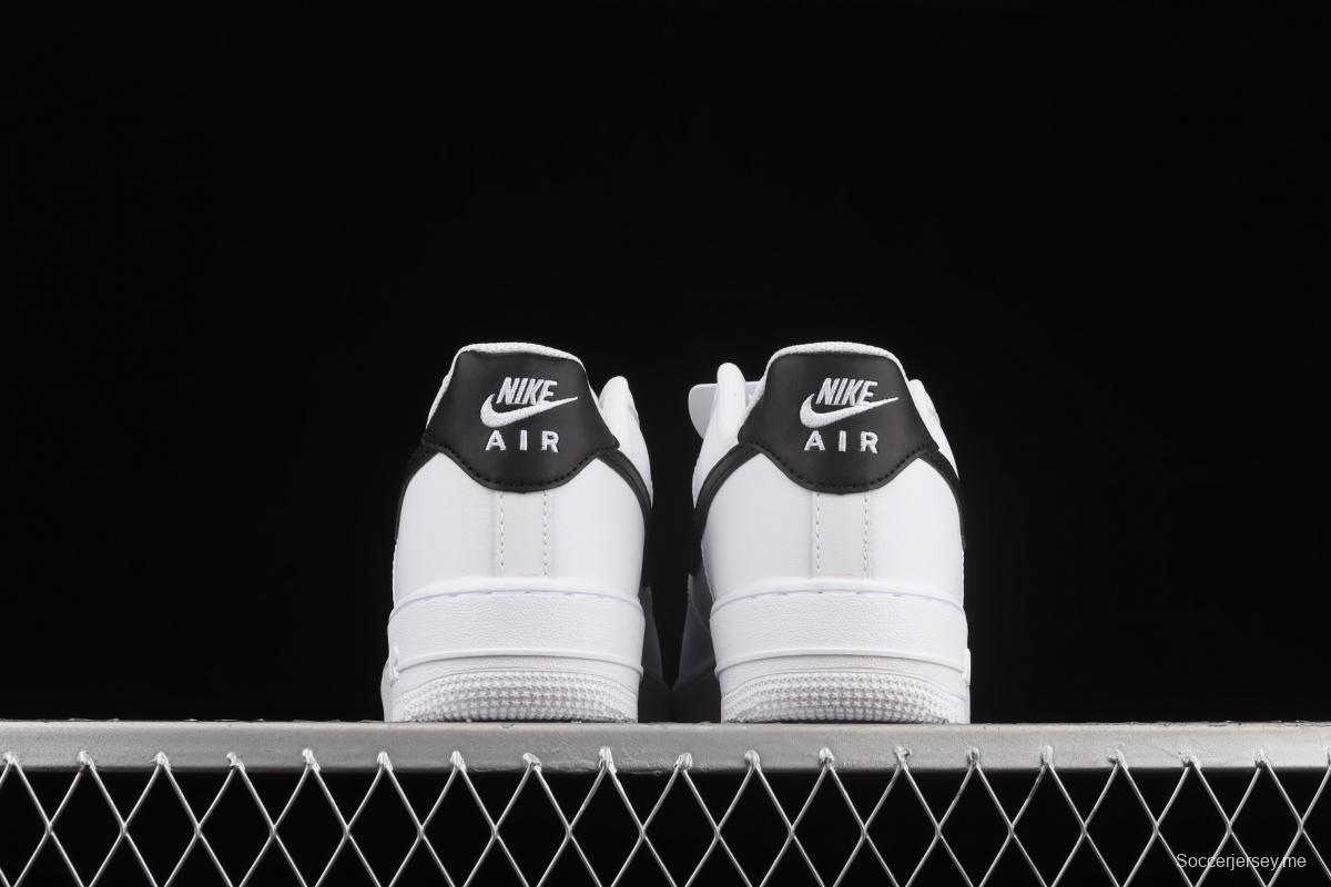 NIKE Air Force 1o07 Low AN20 classic white and black low-top casual board shoes CT2302-100