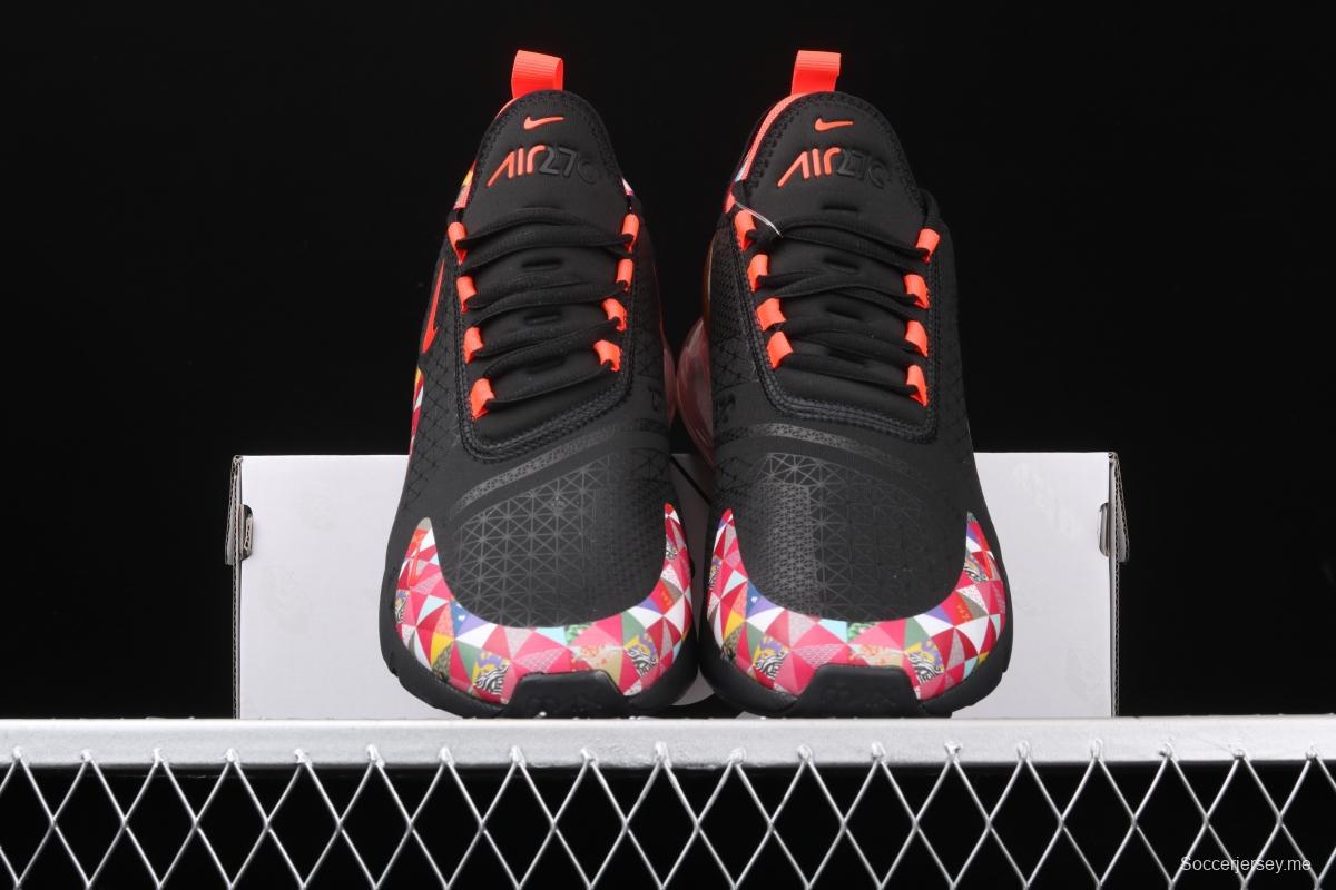 NIKE Air Max 270 ChineseNew Year New year limits 100 clothes CNY half-palm air cushion running shoes BV6650-016