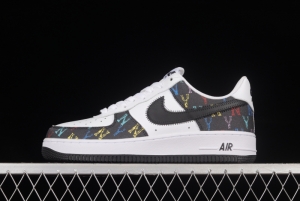 NIKE Air Force 1'07 Low MLB Yankees Joint Name Starry Color Low-Top Casual Sneakers 315122-444