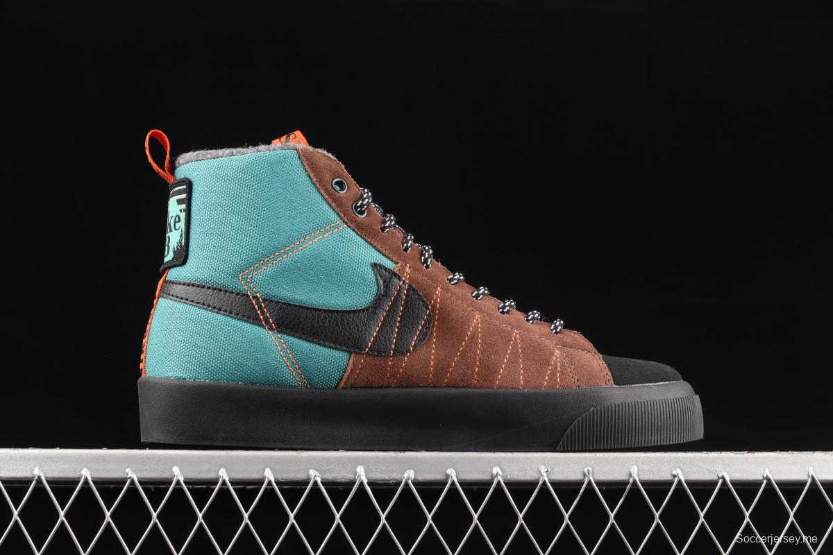 NIKE SB Blazer Mid Premium Acclimate Pack Trail Blazers high board casual board shoes DC8903-300