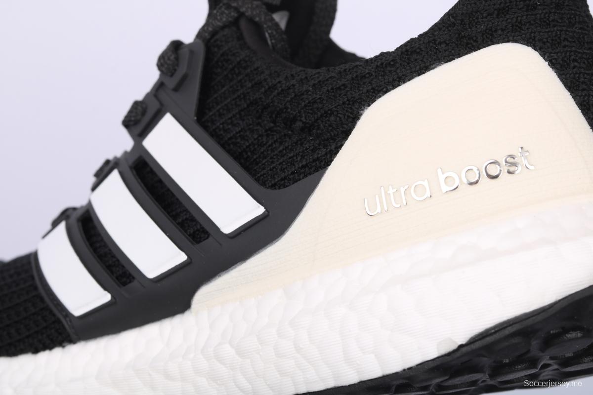 Adidas Ultra Boost 4.0AQ0062 fourth generation knitted striped black and white brown UB