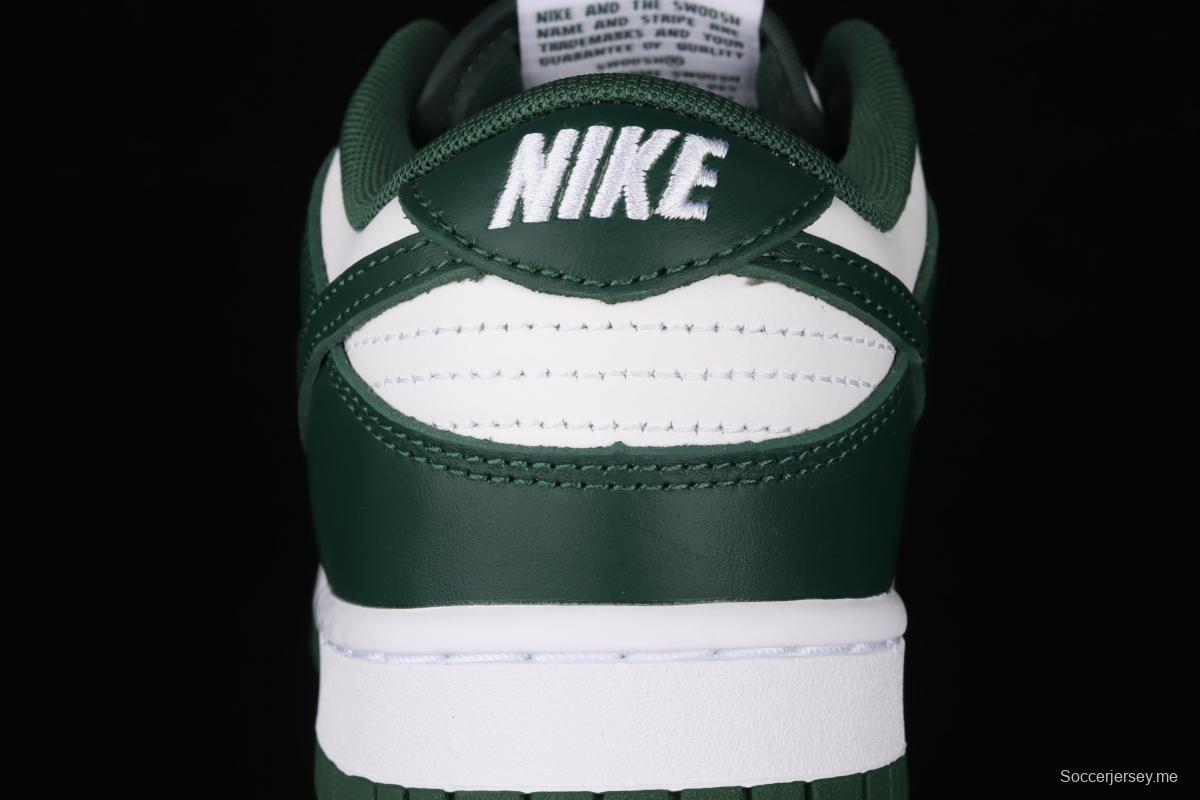 NIKE SB DUNK Low Team Green Michigan White and Green Slam Dunk Series low side Leisure Sports Skateboard shoes DD1391-101