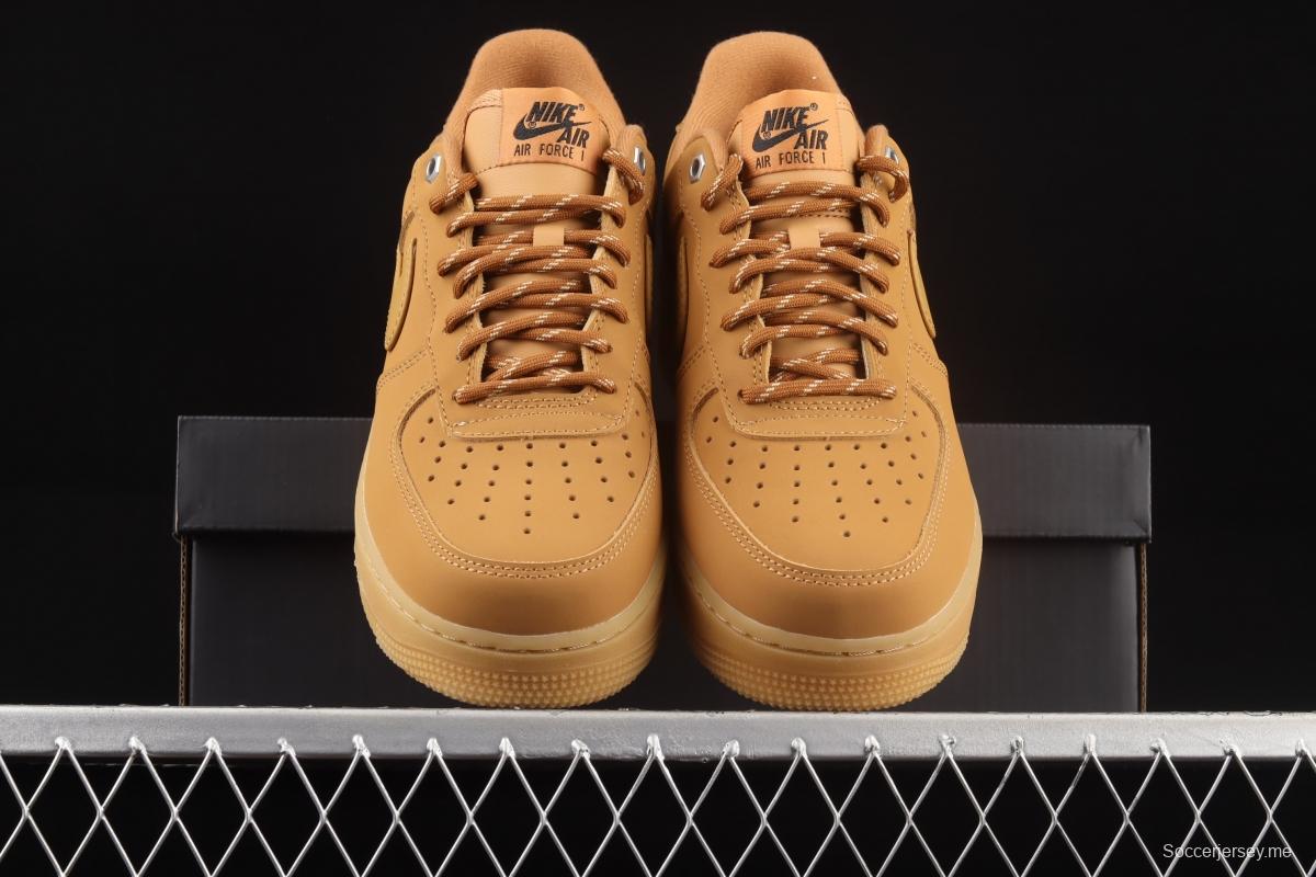 NIKE Air Force 1x 07 WB AF1 wheat low upper shoes CJ9179-200