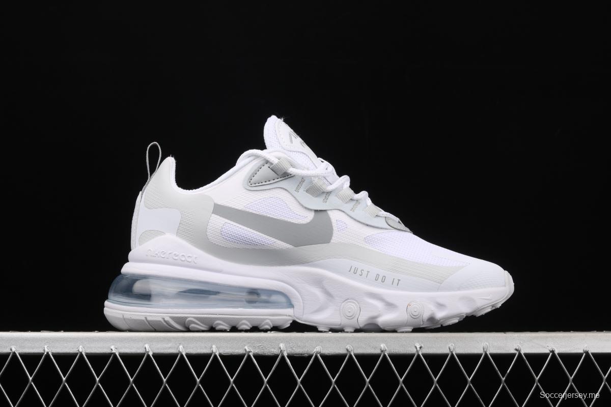 NIKE Air Max 270React new high-frequency mesh function half-palm air cushion cushioning running cloth shoes CV1632-100