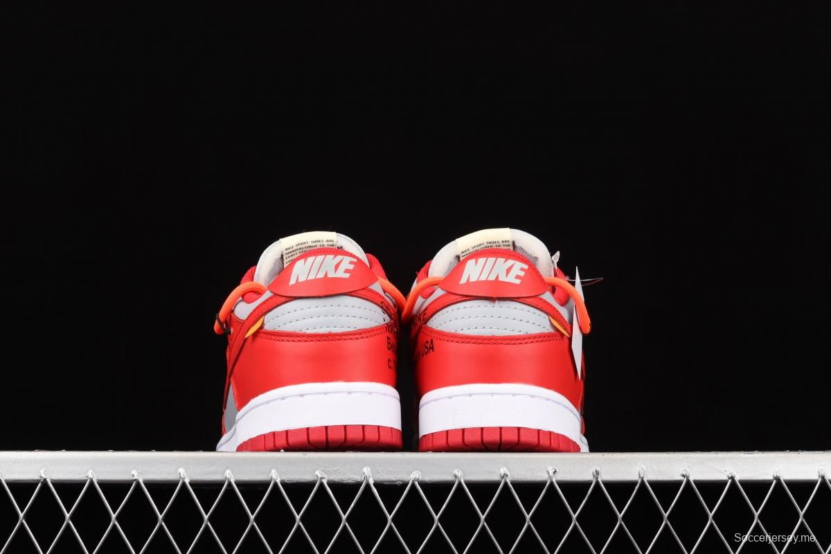 OFF-White x Futura x DUNK OW joint name board shoes CT0856-600