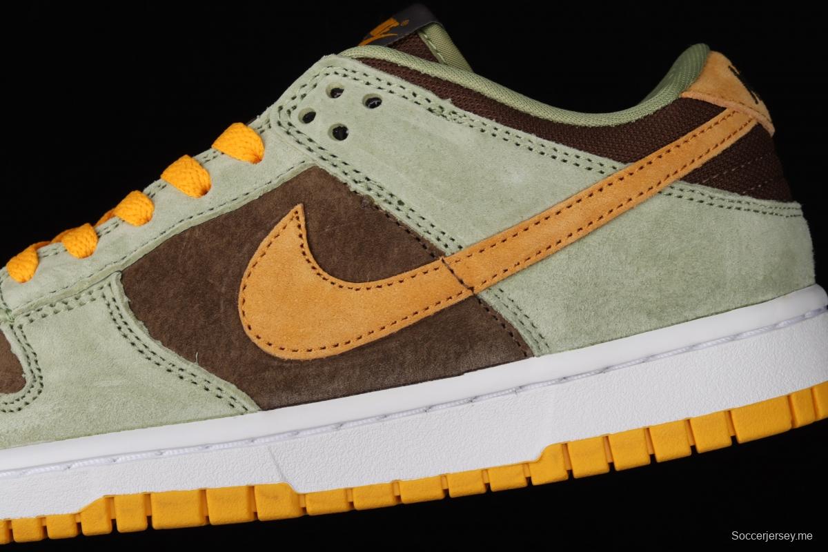 NIKE SB DUNK Low Prm green brown orange SB rebound fashion casual board shoes DH5360-300