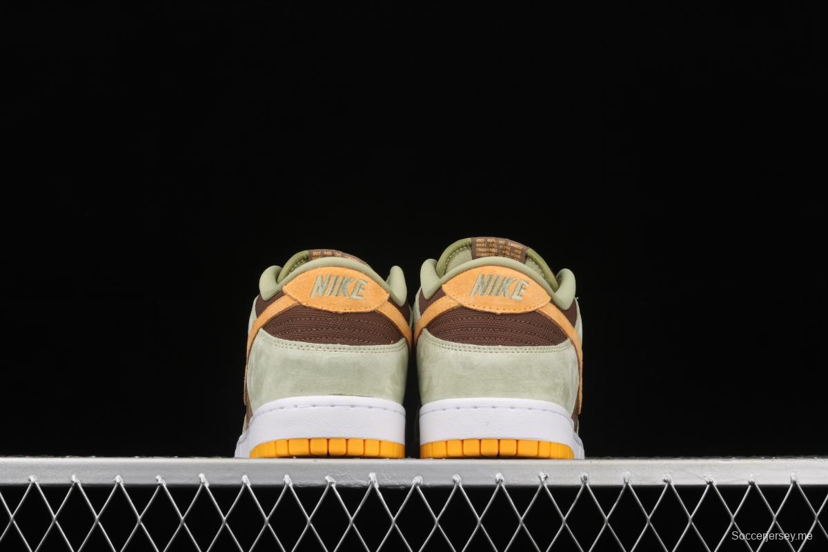 NIKE SB DUNK Low Prm green brown orange SB rebound fashion casual board shoes DH5360-300