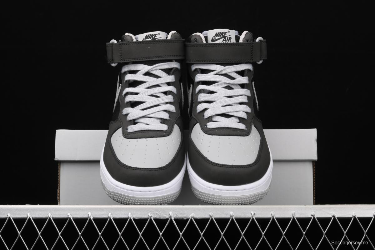 NIKE Air Force 1x 07 Mid shadow gray top casual board shoes 854851-067