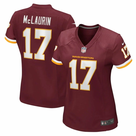 Women's Terry McLaurin Burgundy Player Limited Team Jersey
