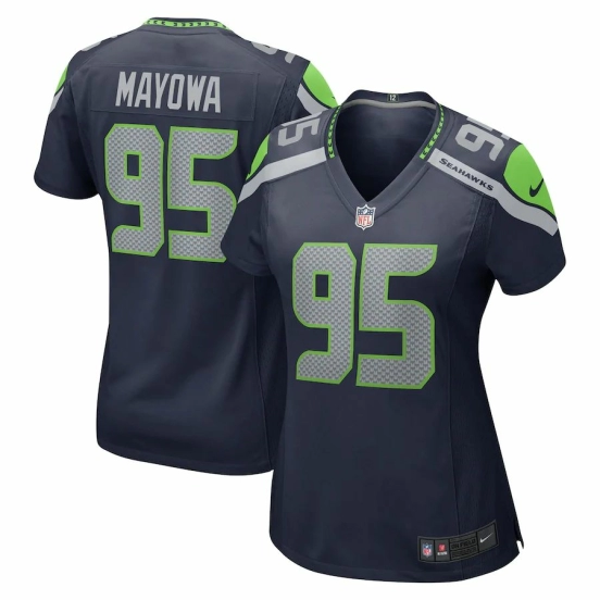 Women's Benson Mayowa College Navy Player Limited Team Jersey