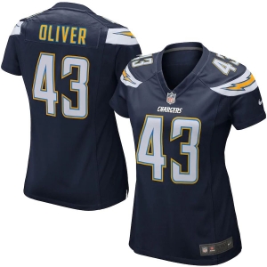 Women’s Branden Oliver Navy Blue Player Limited Team Jersey