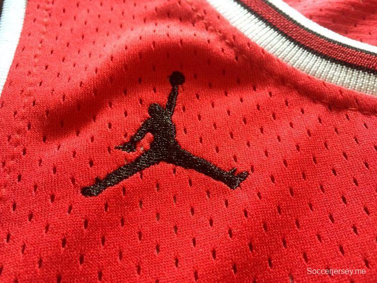 Men's Michael Jordan Red Retro Classic Team Jersey