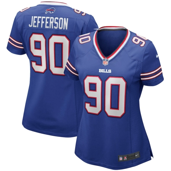 Women's Quinton Jefferson Royal Player Limited Team Jersey