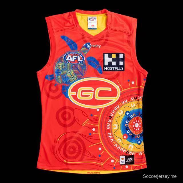 Gold Coast Suns 2021 Mens Indigenous Guernsey