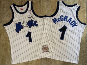 Men's Tracy McGrady White Retro Classic Team Jersey