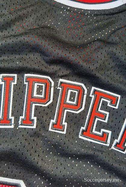 Men's Scottie Pippen Black Retro Classic Team Jersey