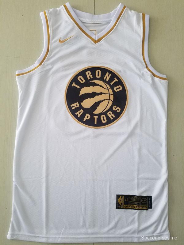 Fred VanVleet 23 White Golden Edition Jersey