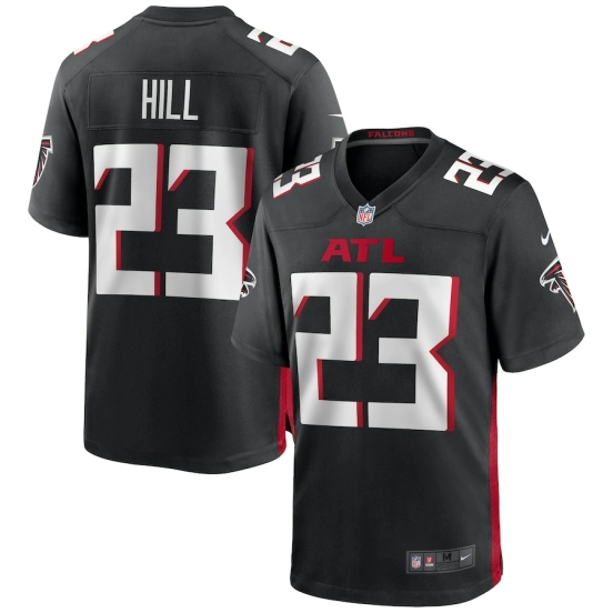 Men's Brian Hill Black Player Limited Team Jersey