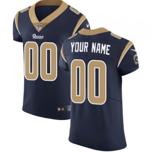 Men's Navy Custom Elite Team Jersey