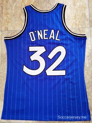 Men's Shaquille O'Neal Blue Retro Classic Team Jersey