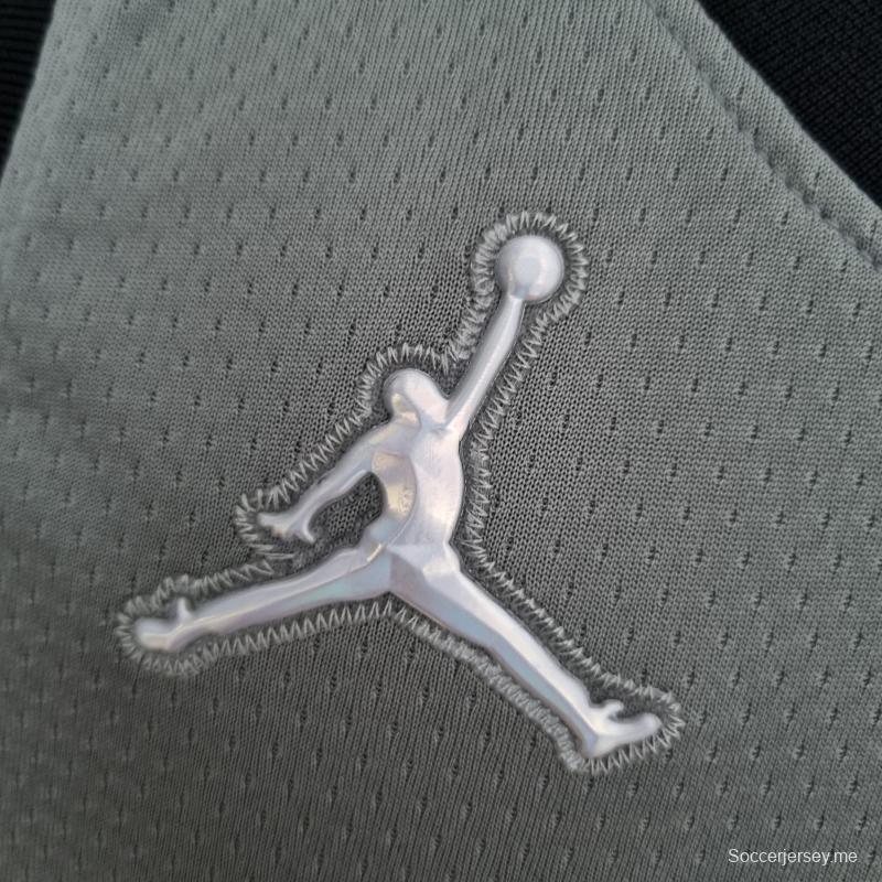 الذكرى 75 لسيمونز #10 إصدار بروكلين نتس بروكلين نتس إصدار المدينة الرمادي من قميص الدوري الأمريكي للمحترفين
