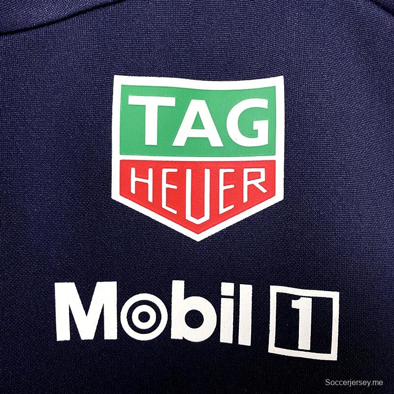 بدلة سباق فورمولا 1 ريد بول برقبة دائرية شتوية
