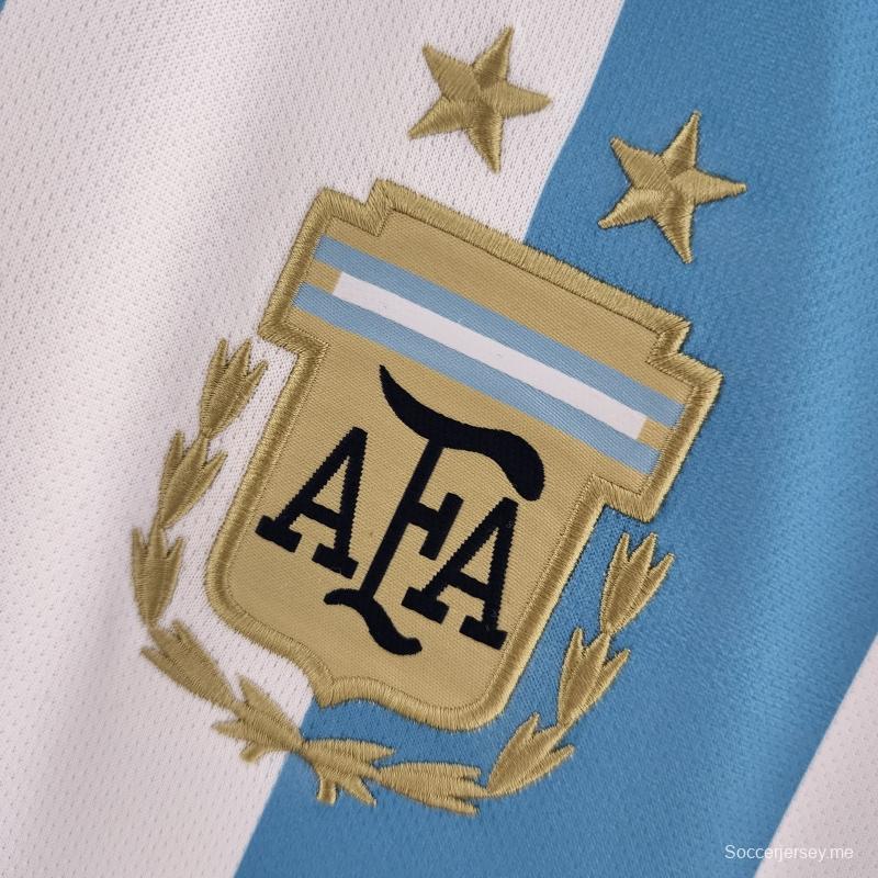 2022 قميص منتخب الأرجنتين 2022 لكرة القدم الأساسي
