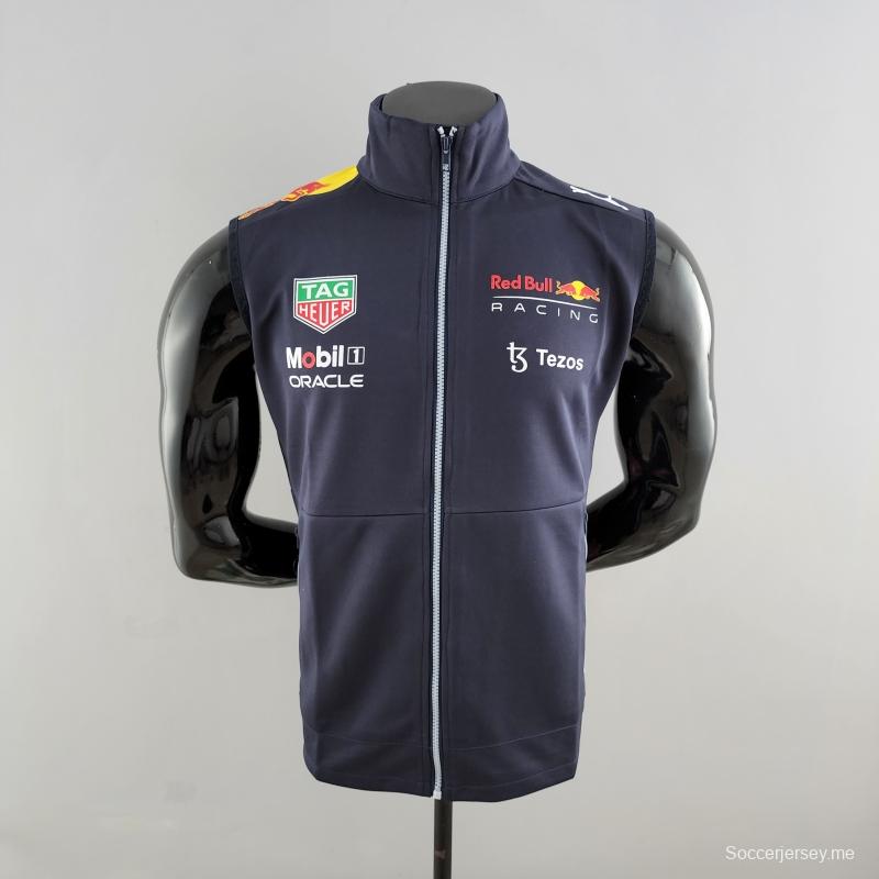 2022 F1 F1 ريد بول سترة بحرية #0001
