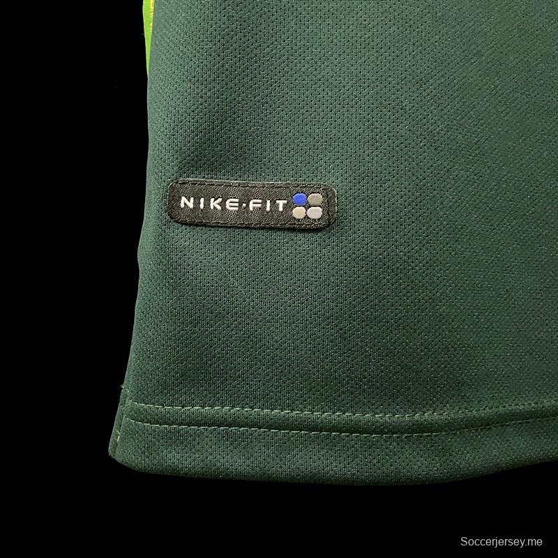 قميص حارس المرمى البرازيلي 1998 ريترو 1998
