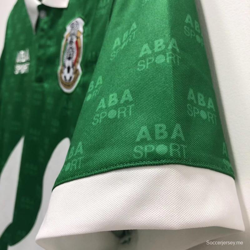 قميص المنتخب المكسيكي لكرة القدم المكسيك 1995 ريترو 1995
