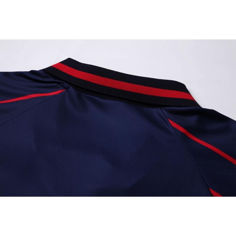 قميص ريترو 98/99 وست هام يونايتد × آيرون مايدن بأكمام طويلة باللون الكحلي
