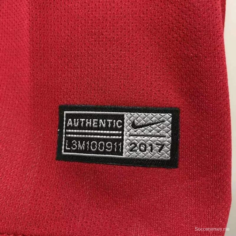 قميص كرة القدم الأساسي لروما 17/18 ريترو 17/18
