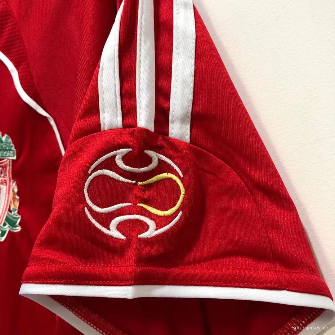 قميص كرة القدم الأساسي لليفربول 06/08 ريترو 06/08
