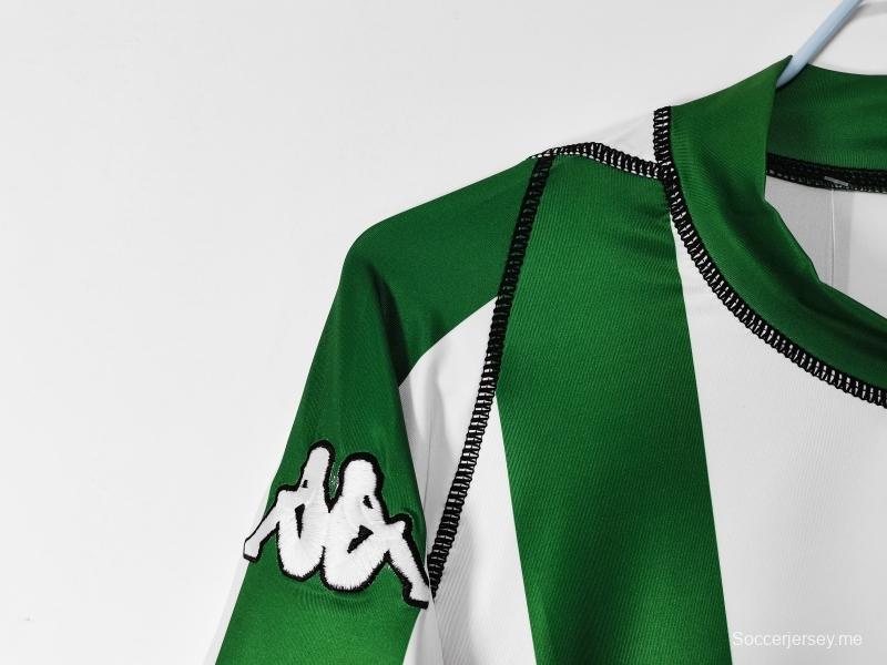 قميص ريترو 2003/2004 ريال بيتيس ريال بيتيس لكرة القدم الأساسي
