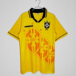 قميص منتخب البرازيل لكرة القدم الأساسي للبرازيل 1993/94 ريترو
