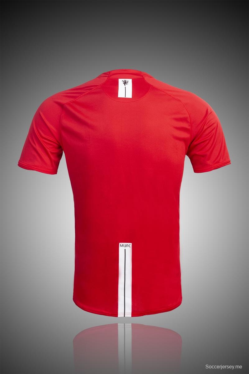 قميص مانشستر يونايتد الرجعية 07/08 ريترو 07/08 قميص مانشستر يونايتد الرئيسي لكرة القدم
