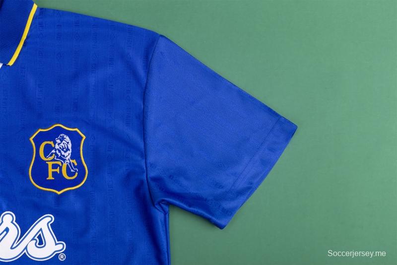 قميص تشيلسي 95/97 ريترو 95/97 لكرة القدم الأساسي
