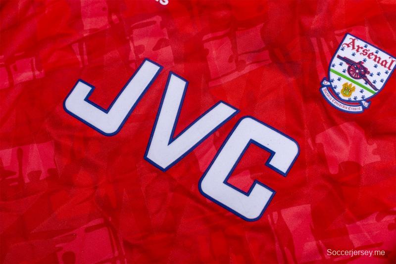قميص آرسنال 90/92 ريترو 90/92 قميص كرة القدم الأساسي لأرسنال
