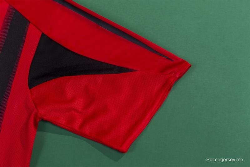 قميص ريترو 04/05 قميص فريق ميلان الإيطالي لكرة القدم الأساسي
