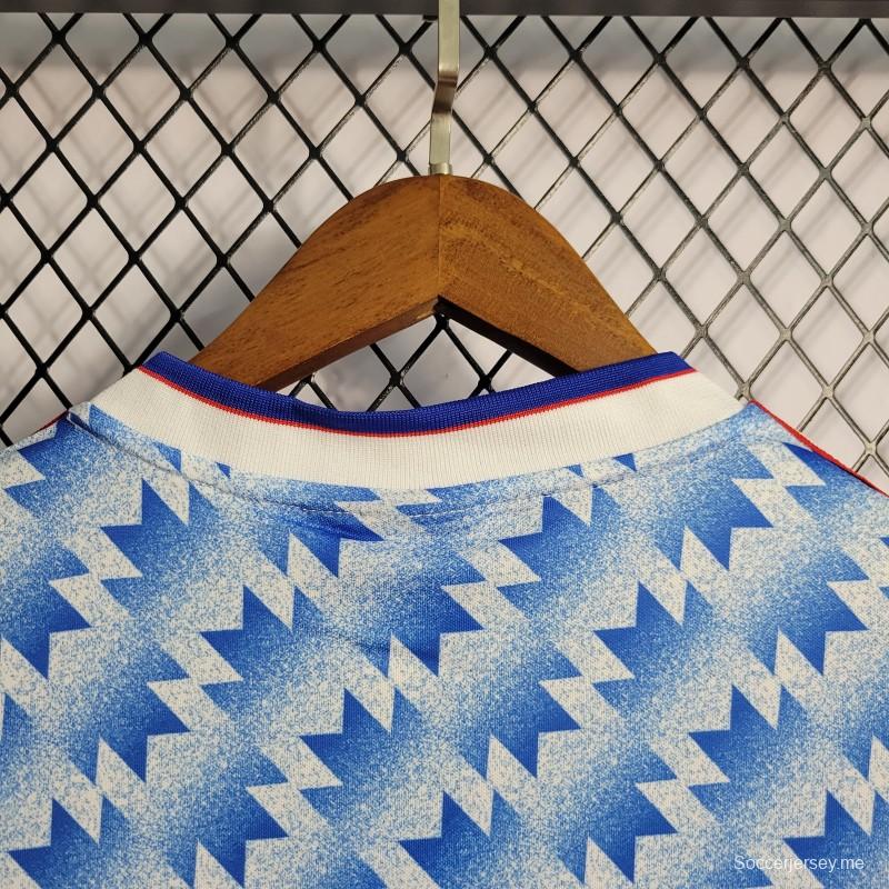 قميص مانشستر يونايتد 90/92 ريترو 90/92 خارج ملعبه
