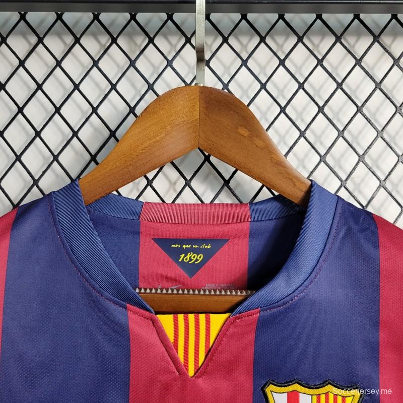 قميص فريق برشلونة 2014/15 الرجعية 2014/15
