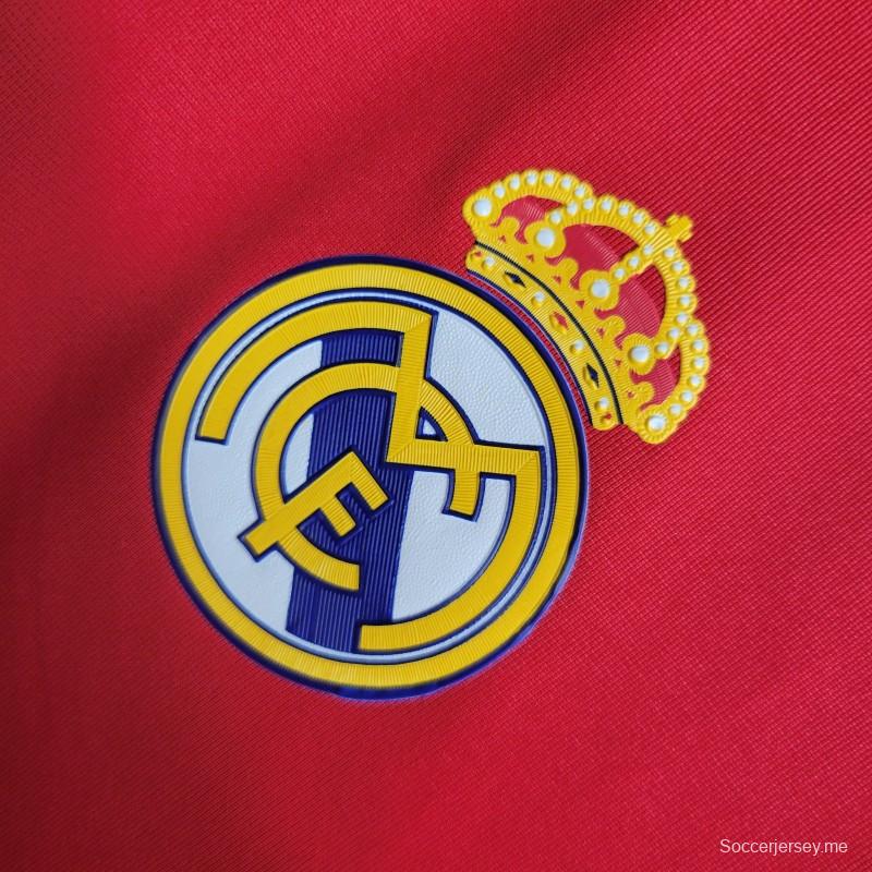قميص ريترو11-12 ريال مدريد خارج الديار أحمر اللون الأحمر
