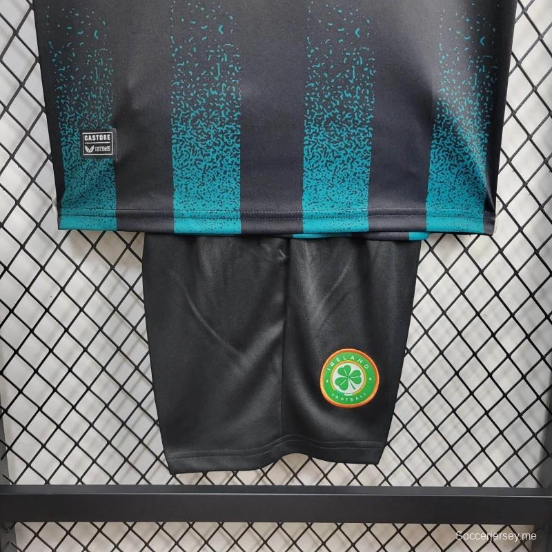 2023 كيدز أيرلندا 2023 قميص أيرلندي أسود
