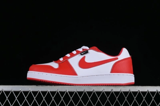 Nike Ebernon Low Premium Black White Low-Top Versatile Breathable Casual Sneakers - AQ1774-101