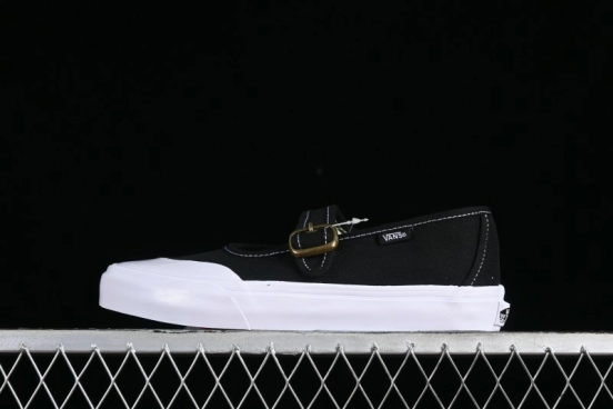 Vans Mary Jane Retro Canvas Shoes in Black - VN000CRR6BT