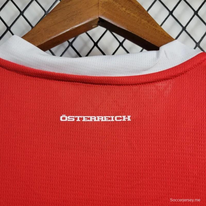 24/25 النمسا القميص الوطني النمساوي الوطني
