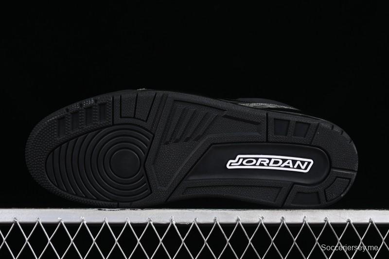 Nike Air Jordan 3 Retro Sneakers in Black with Elephant Print - CK9246-168