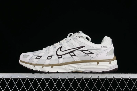 Nike P-6000 Retro Casual Sport Dad Shoes with Layered Design and Lightweight Body - HF0728-201