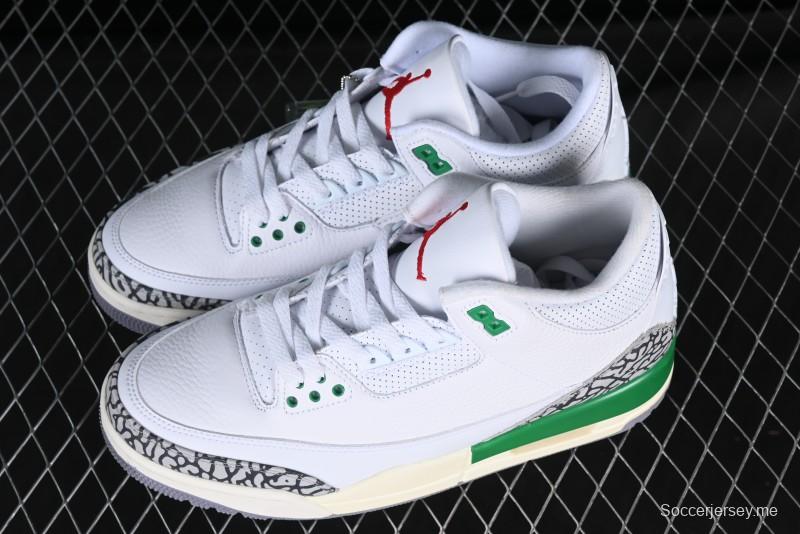 طيران اير جوردان 3 "لاكي جرين" AJ3
